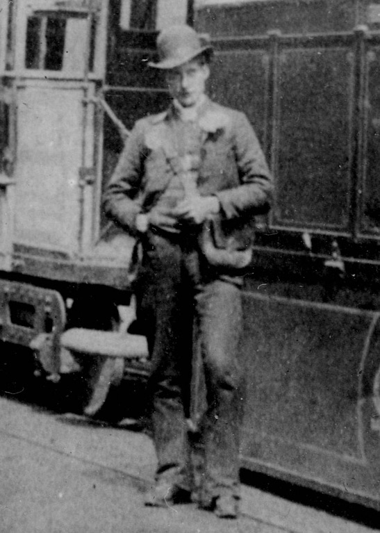 irmingham and Midland Tramways Steam Tram conductor
